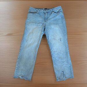 Kut from the Kloth Womens Rachael Fab Ab Mom Jeans Size 16 High Rise Crop